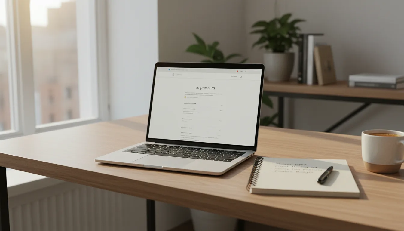 Impressum Pflichtangaben 2026 komplette Checkliste