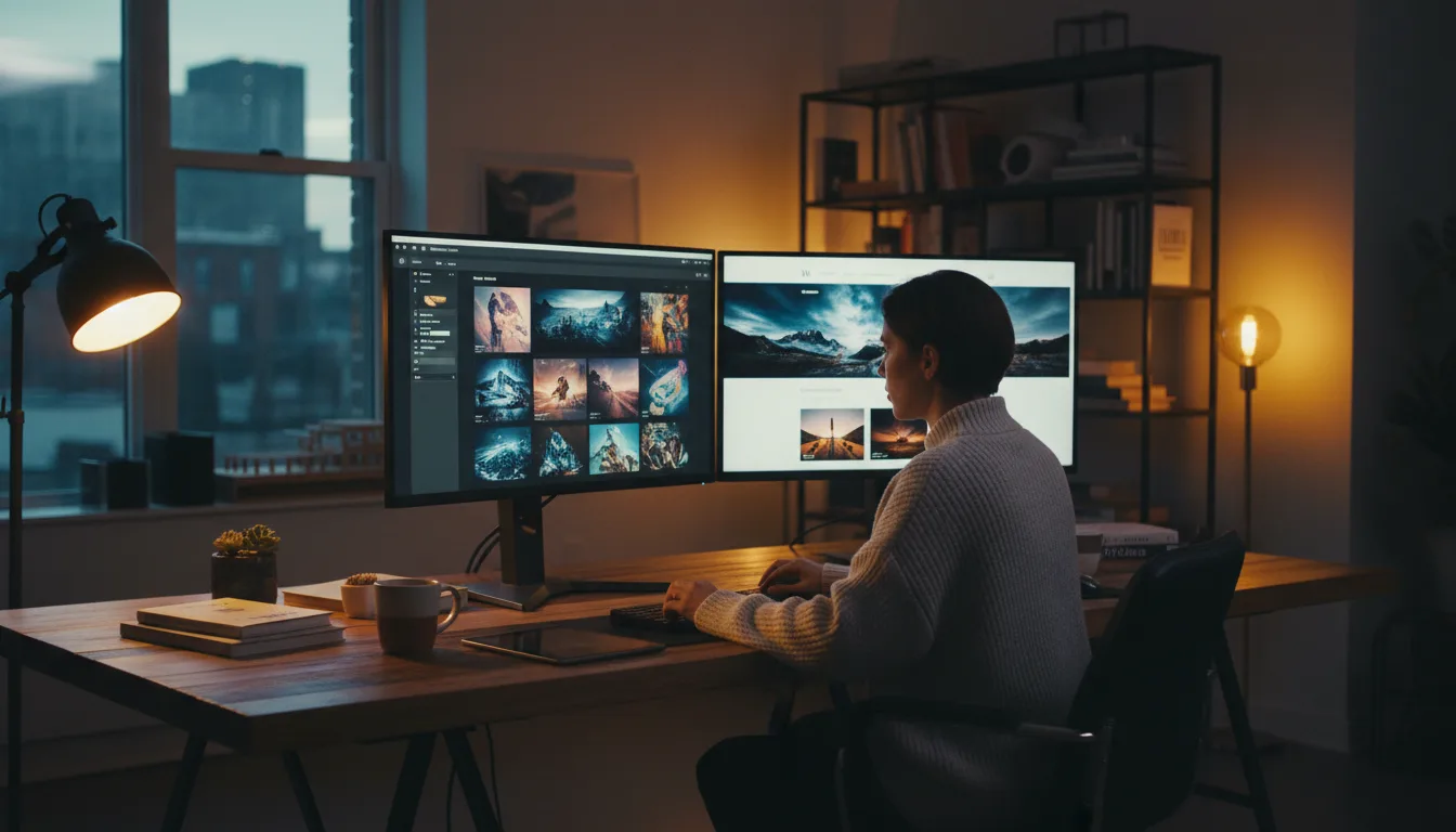 KI Bilder fuer Websites rechtlich und praktisch