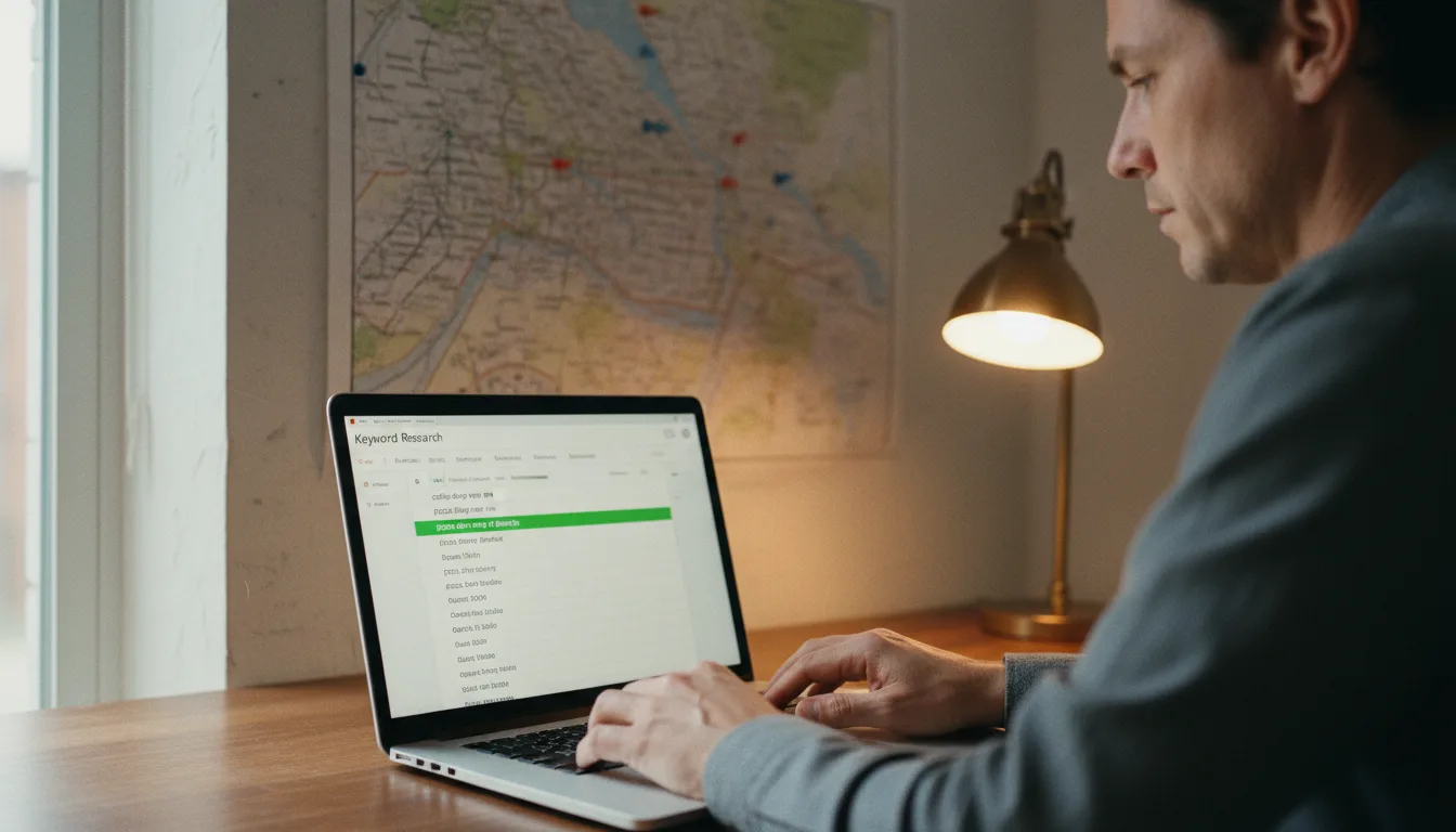 Lokale Keywords finden Anleitung fuer KMU