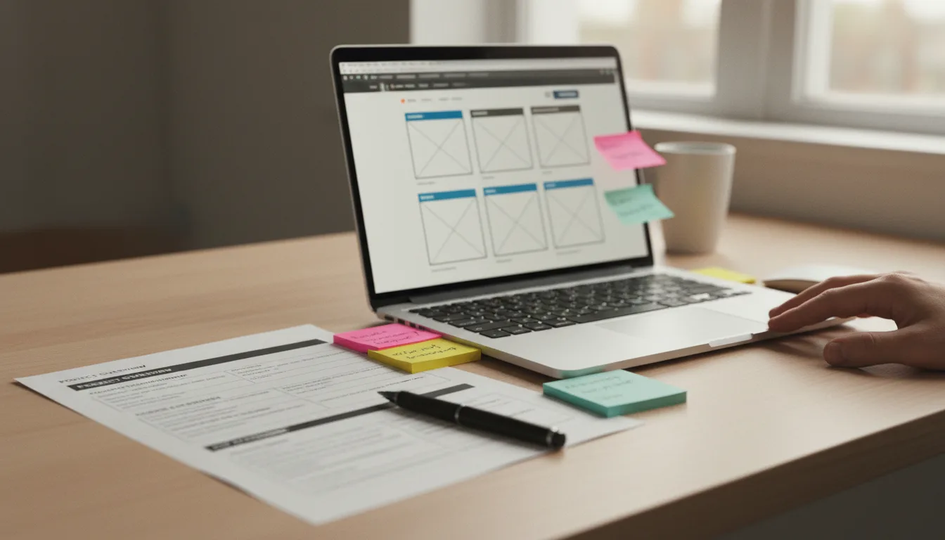 Website Briefing erstellen Vorlage und Checkliste 2026