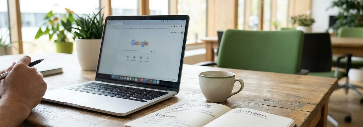 Illustration zum Ratgeber: Google Ranking Check kostenlos: So findest du deine Position (2026)