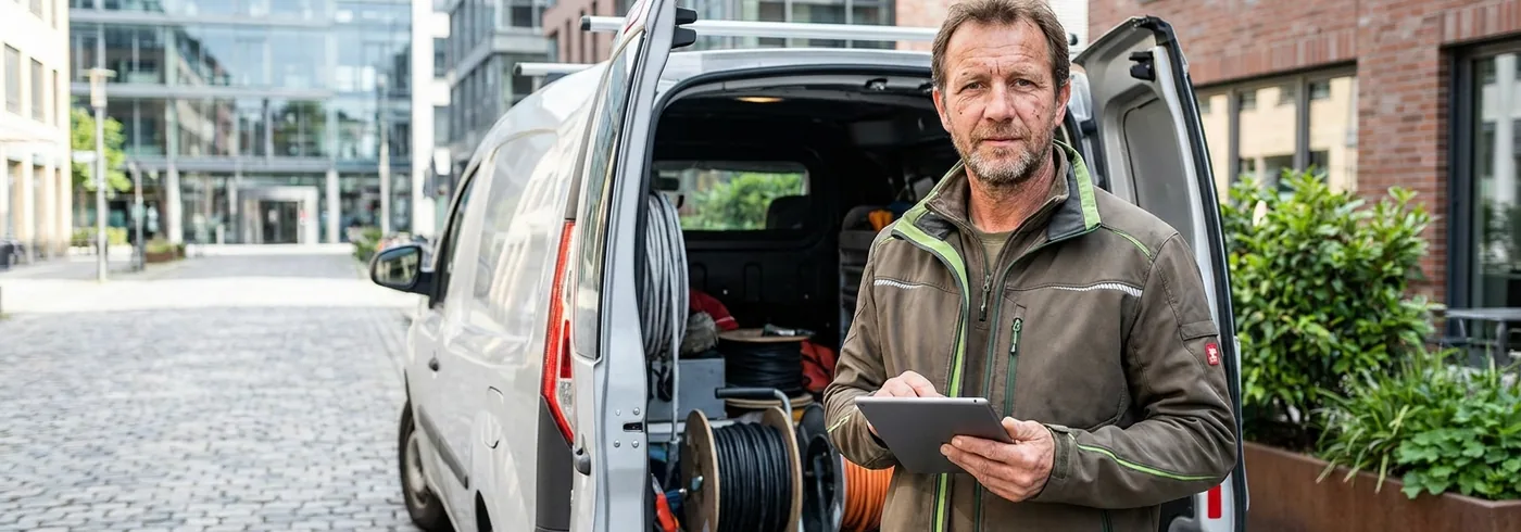 Illustration zum Ratgeber: Was kostet eine Elektriker-Website 2026? Der ehrliche Preisvergleich