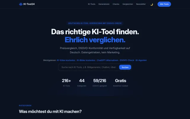 Referenz: KI-Tool24 Verzeichnis